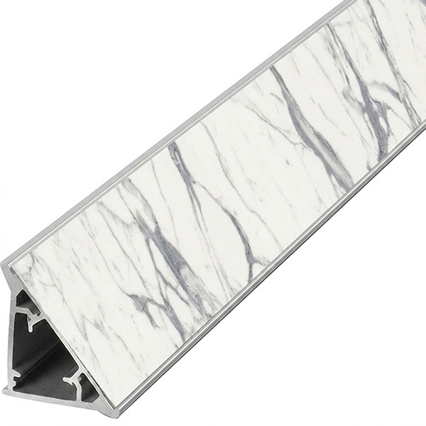 Pircher Alzatina Triangolare per TOP Cucina Calcutta MM30X25X3000* - PIRCHER OBERLAND